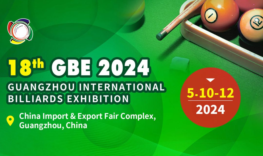 GBE 2024 Billiards EXPO celebrates it’s 18th Edition.