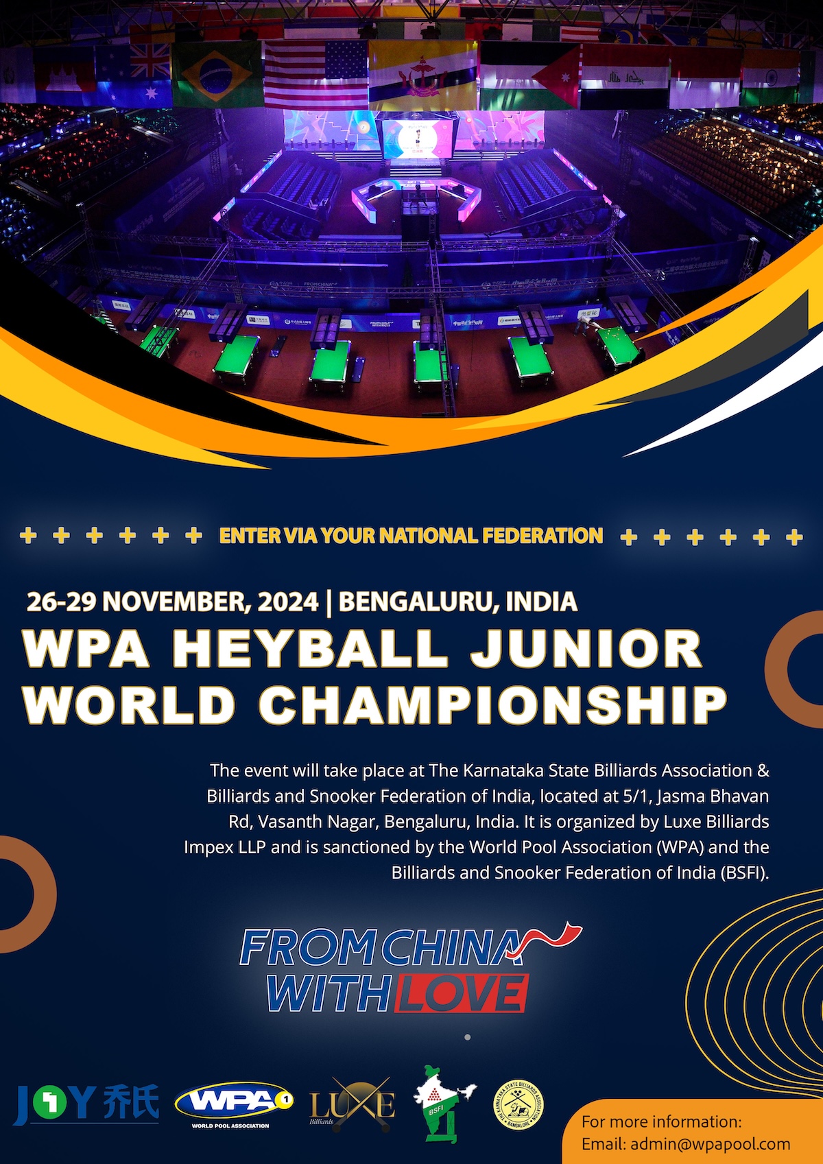 WPA Pool | WPA Heyball Junior World Championship - Bengaluru, India