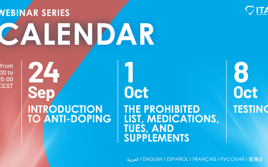 Clean Sport Education Webinars for the Billiards Community