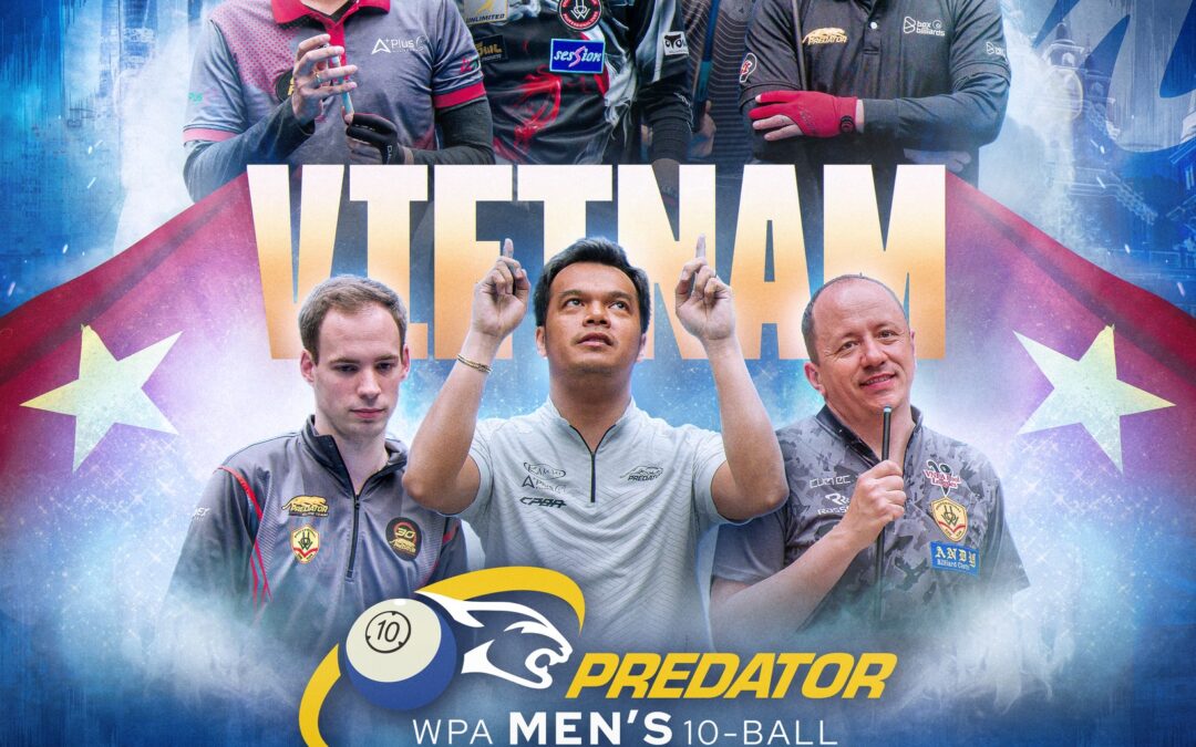 PREDATOR WPA MEN’S 10-BALL WORLD CHAMPIONSHIP 2025 Heads to Vietnam for the First Time