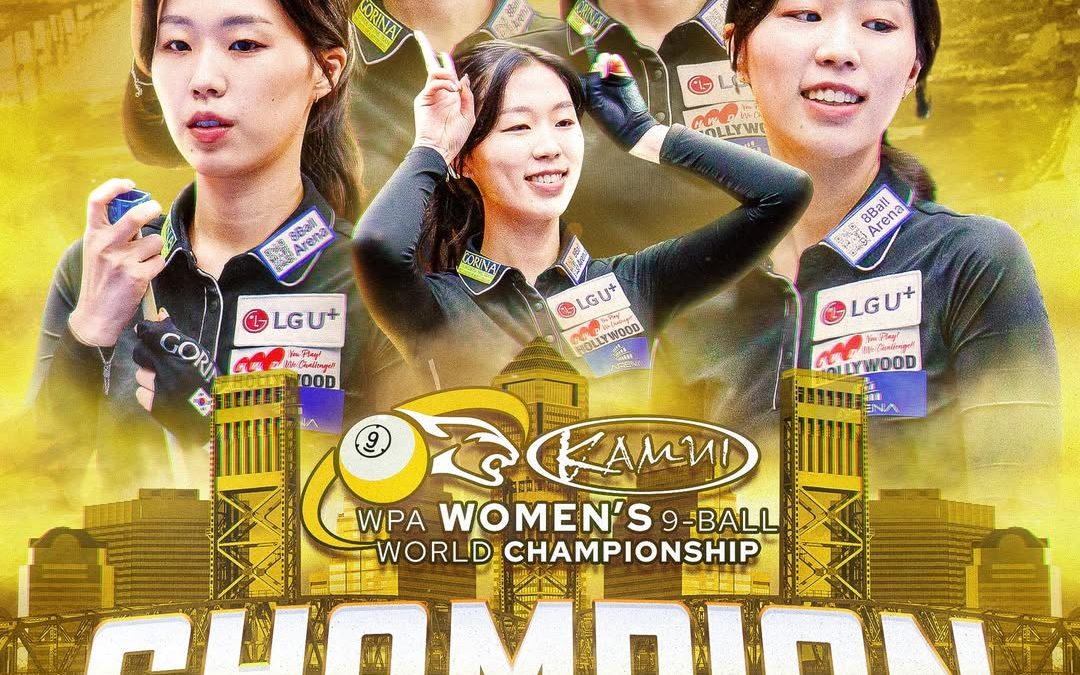 Seo Seoa Crowned 2025 Kamui WPA Women’s 9-Ball World Champion as Predator Pro Billiard Series Concludes a Landmark Season