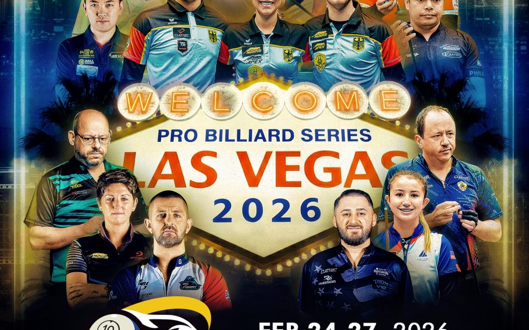 Predator Pro Billiard Series Las Vegas Festival Builds Momentum as Predator WPA Teams World 10-Ball Championship Begins