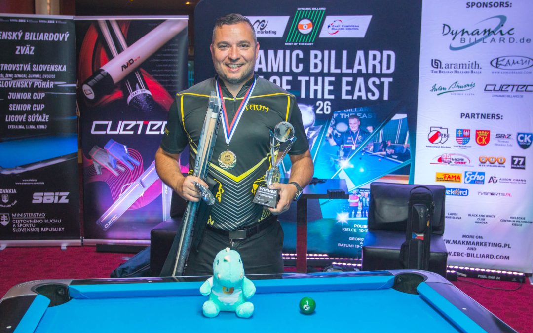 Jaroslav Polach triumphs in Bratislava. Historical podium at the Best of the Eas