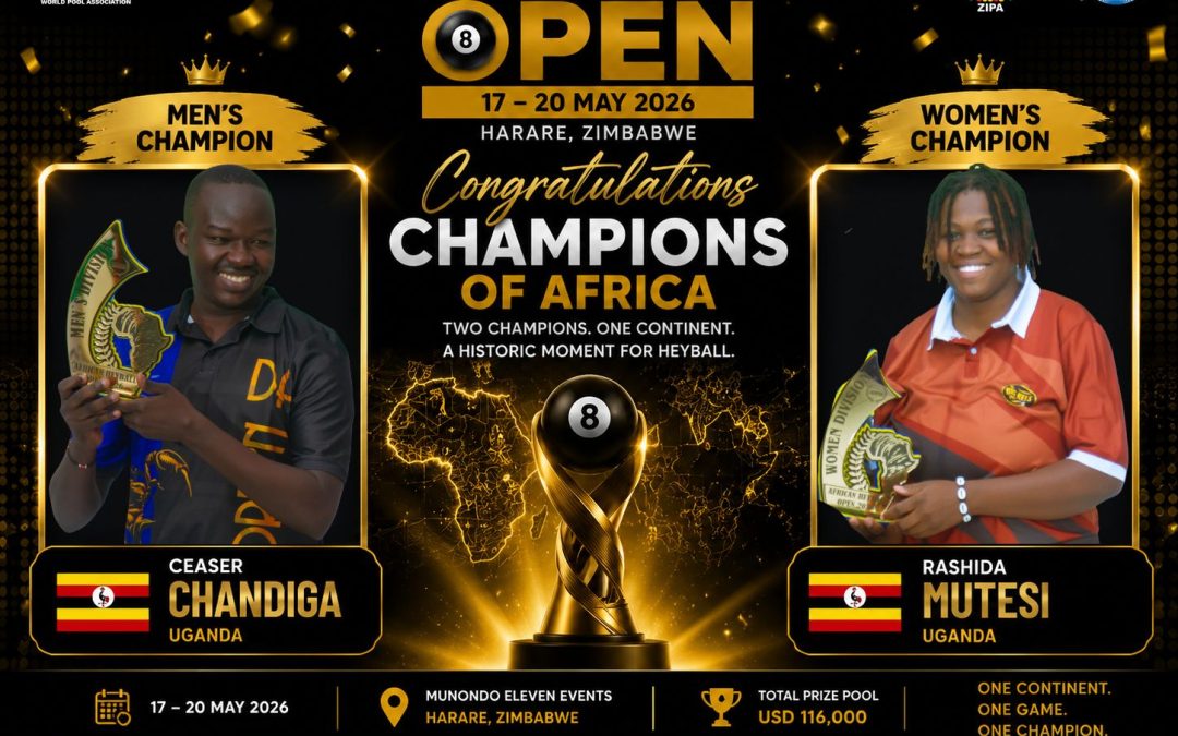 AFRICA RISES AS THE 2026 WPA AFRICAN HEYBALL OPEN CONCLUDES IN HARARE, ZIMBABWE