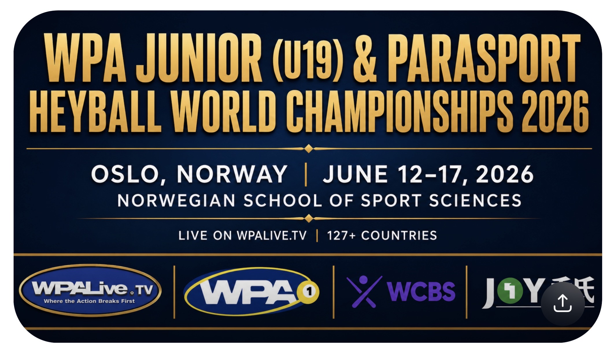 CuePoint billiards news cover image for Oslo Hosts Global Cue Sports Events Focusing on Youth and Inclusion