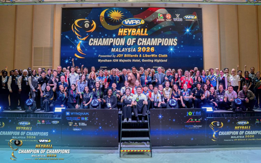 WPA Heyball Champion of Champions Malaysia 2026 Officially Begins in Genting Highlands