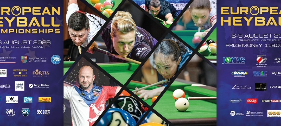 Kielce Welcomes the 2026 European Heyball Championships and European Open Heyball.