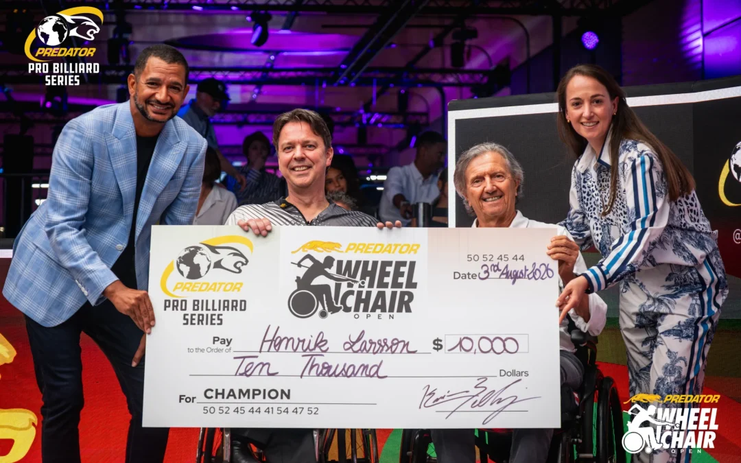Henrik Larsson Crowned 2026 Predator Wheelchair Open Champion in Rome