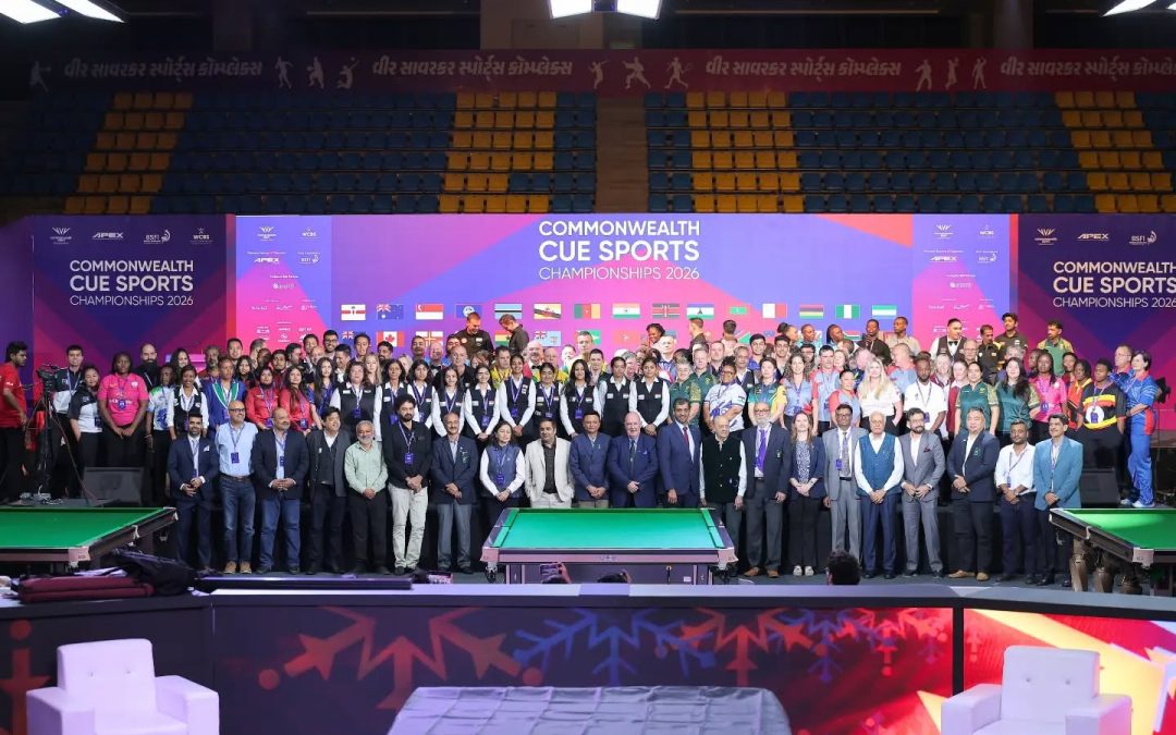 144 Players from 42 Nations Gather in Ahmedabad as Commonwealth Cue Sports Championships 2026 Get Underway