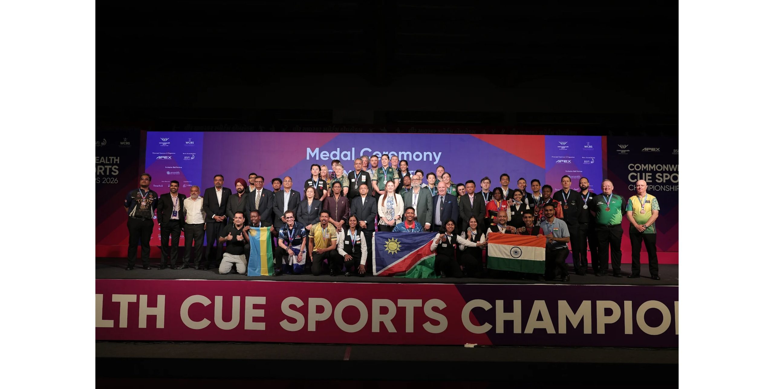 CuePoint billiards news cover image for India Secures Top Spot with 13 Medals at Commonwealth Cue Sports Championships 2026